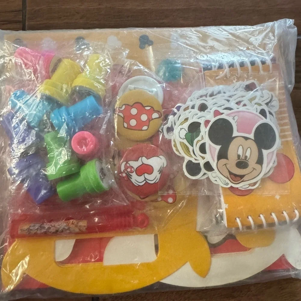 MICKEY cartoon Themed party classroom reward set boxes with favors